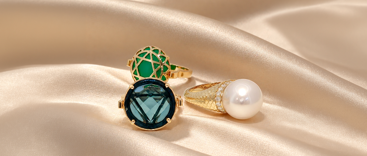 Sculptural Rings